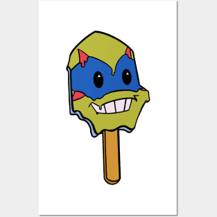 ROTTMNT Leo Popsicle Posters and Art